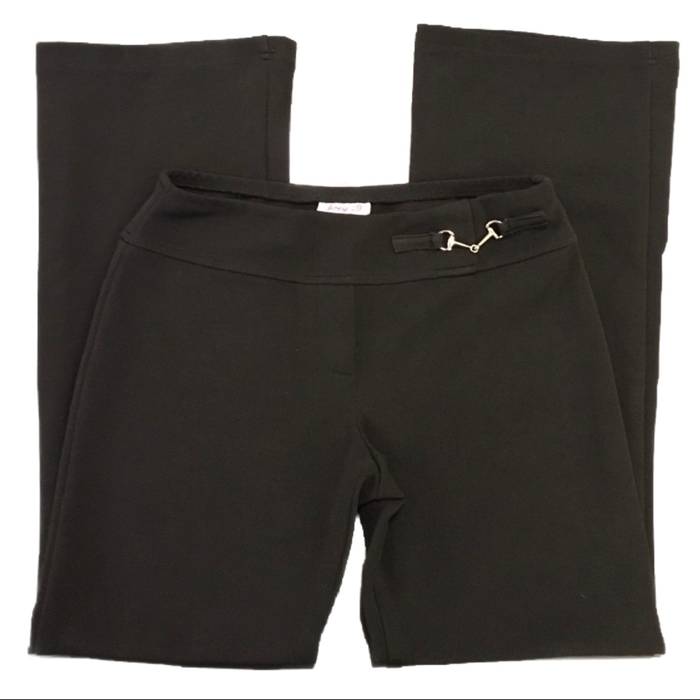 JOEY B Stretchy Horse-bit Yoga Pants Formal Wear L